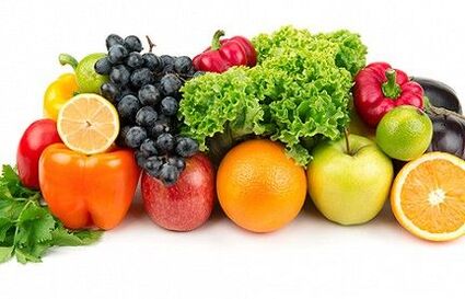 fruits et légumes pour la puissance