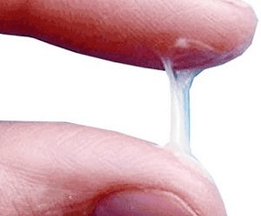 À quoi ressemble normalement la sécrétion d'un homme